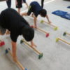 安佐北区 落合 空手教室 運動棒