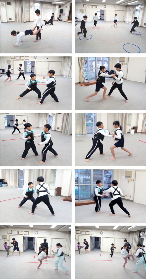 深川空手教室 組手