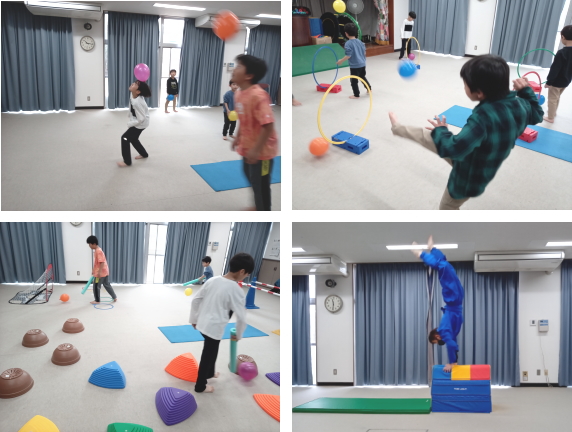 忍者運動あそび教室 小学生クラス 活動の様子 川内教室