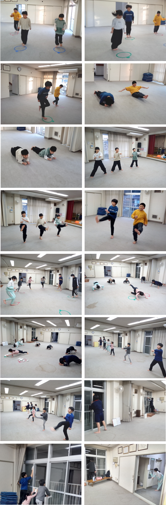 深川空手教室 金曜クラス2025年 稽古納め