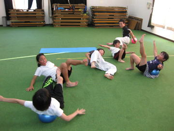 三田空手教室 ボールトレーニング