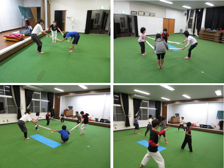 三田空手教室 タオル トレーニング