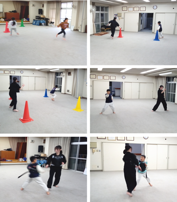 深川教室月曜クラス 2026 稽古初めの様子