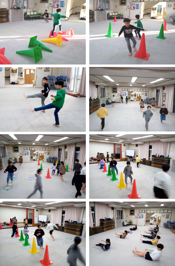 落合空手教室 2026年 初稽古の様子