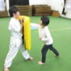 三田空手教室 ミット打ち