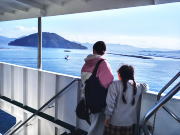 船で渡って山登り② 子ども達のイベント　似島 安芸小富士山登り