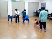 可部教室 空手教室にて 体力アップトレーニング