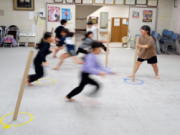 棒を使ったトレーニング