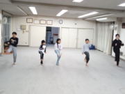 深川空手教室 月曜クラス 　2025年 稽古納め