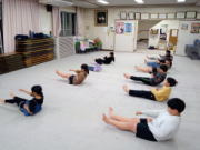 V字突き2分間トレーニング