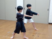 可部空手教室 形の稽古