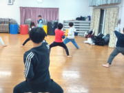 矢口が丘空手教室 締めの突き