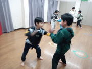 可部空手教室 組手