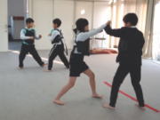 深川空手教室 金曜クラス 稽古