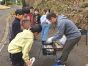 火おこしのレクチャー