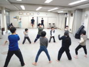 深川教室金曜クラス 小学生の基本稽古