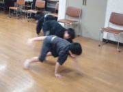 可部空手教室 動物模倣