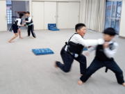 深川空手教室 金曜クラス　組手の稽古