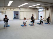 深川空手教室 月曜クラスの様子