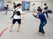 深川空手教室 金曜クラス 組手