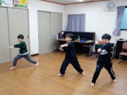 可部空手教室 形の稽古