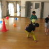 にんじゃ運動あそび教室 1月 遊びの様子