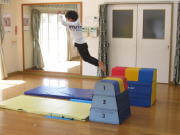 にんじゃとも影の運動遊び教室 跳び箱 ジャンプ