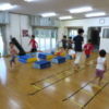 矢口が丘教室 空手 ラダーととび箱