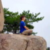 宮島 弥山にて