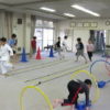 深川空手教室 ラダー フープリングトレーニング