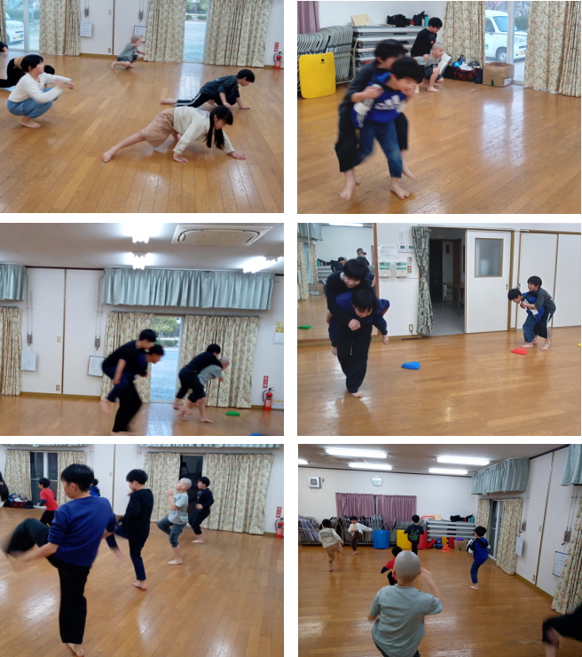 矢口が丘空手教室 稽古の様子