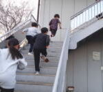 可部空手教室 階段ダッシュ