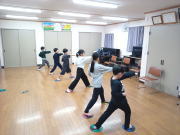 可部空手教室 立ち方